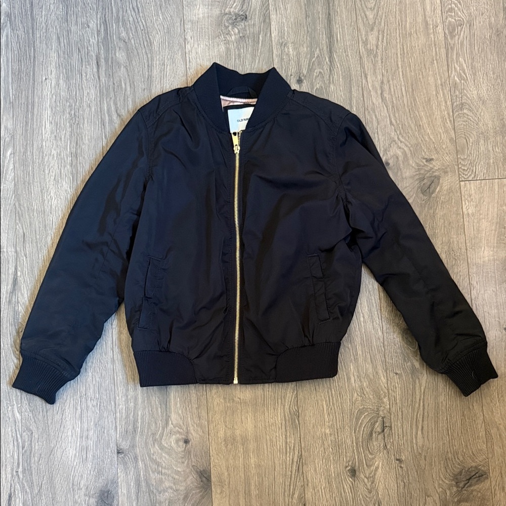 Old Navy Navy Blue Bomber Jacket